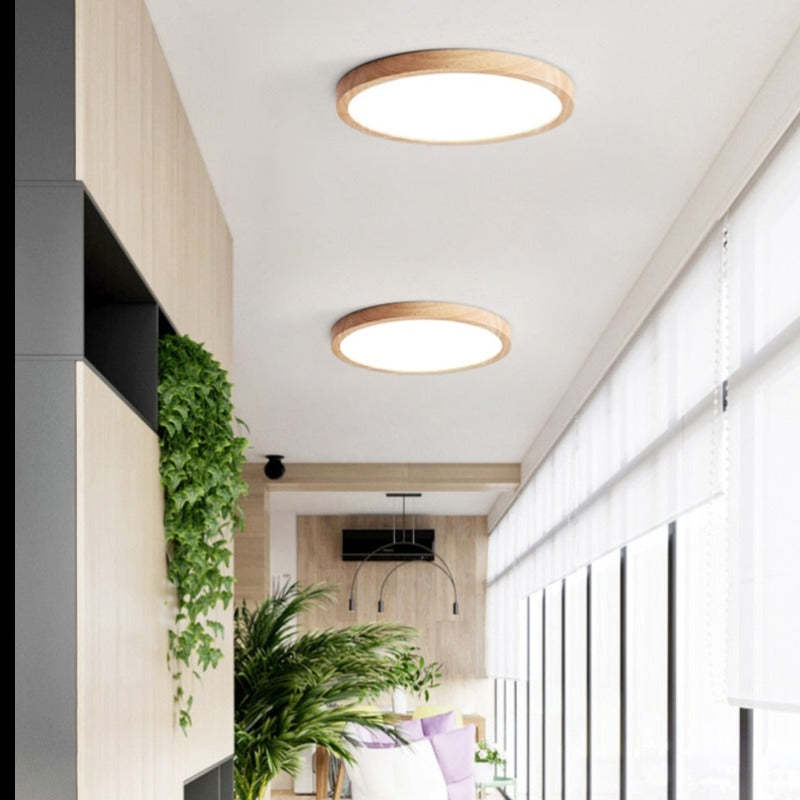 Versatile Minimalist Dimmable LED Ceiling Light for Home