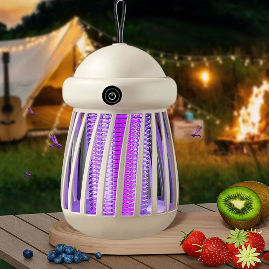 UV Mosquito Killer Lamp – 3000V Electric Bug Zapper – Rechargeable