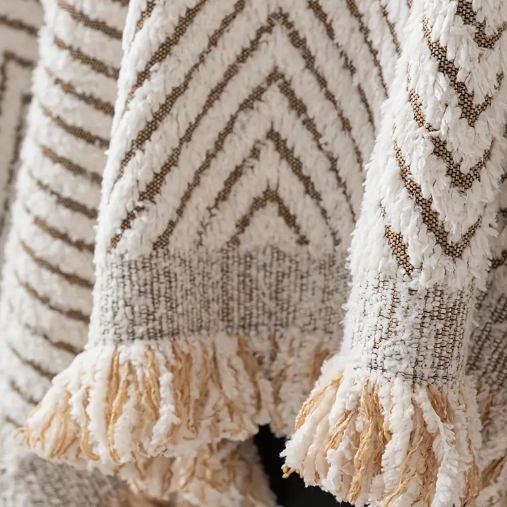Sofa Cover Herringbone Pattern Slipcover for Couch Protection
