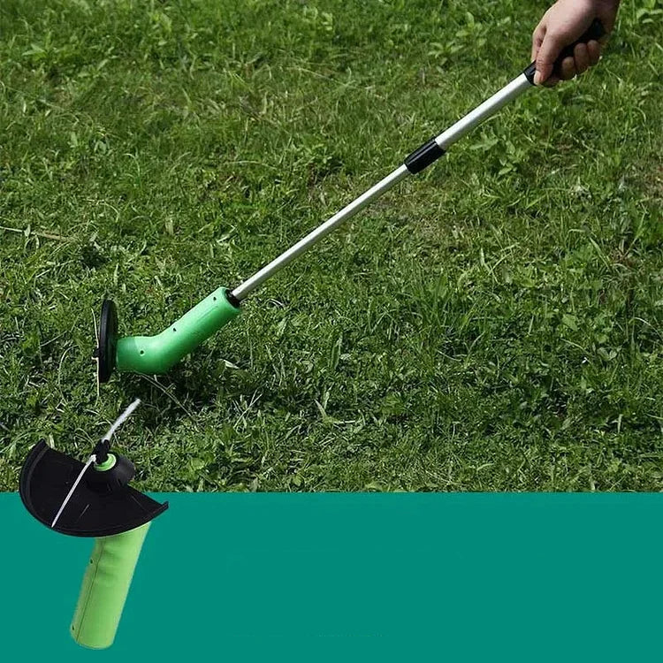 Cordless Mini Weed Trimmer Handheld Grass Edge Cutter