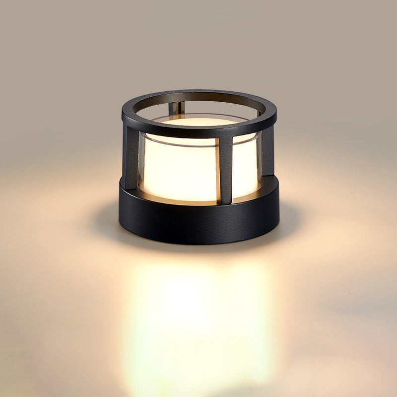 Industrial Waterproof Aluminium Cylinder LED Outdoor Lawn Light