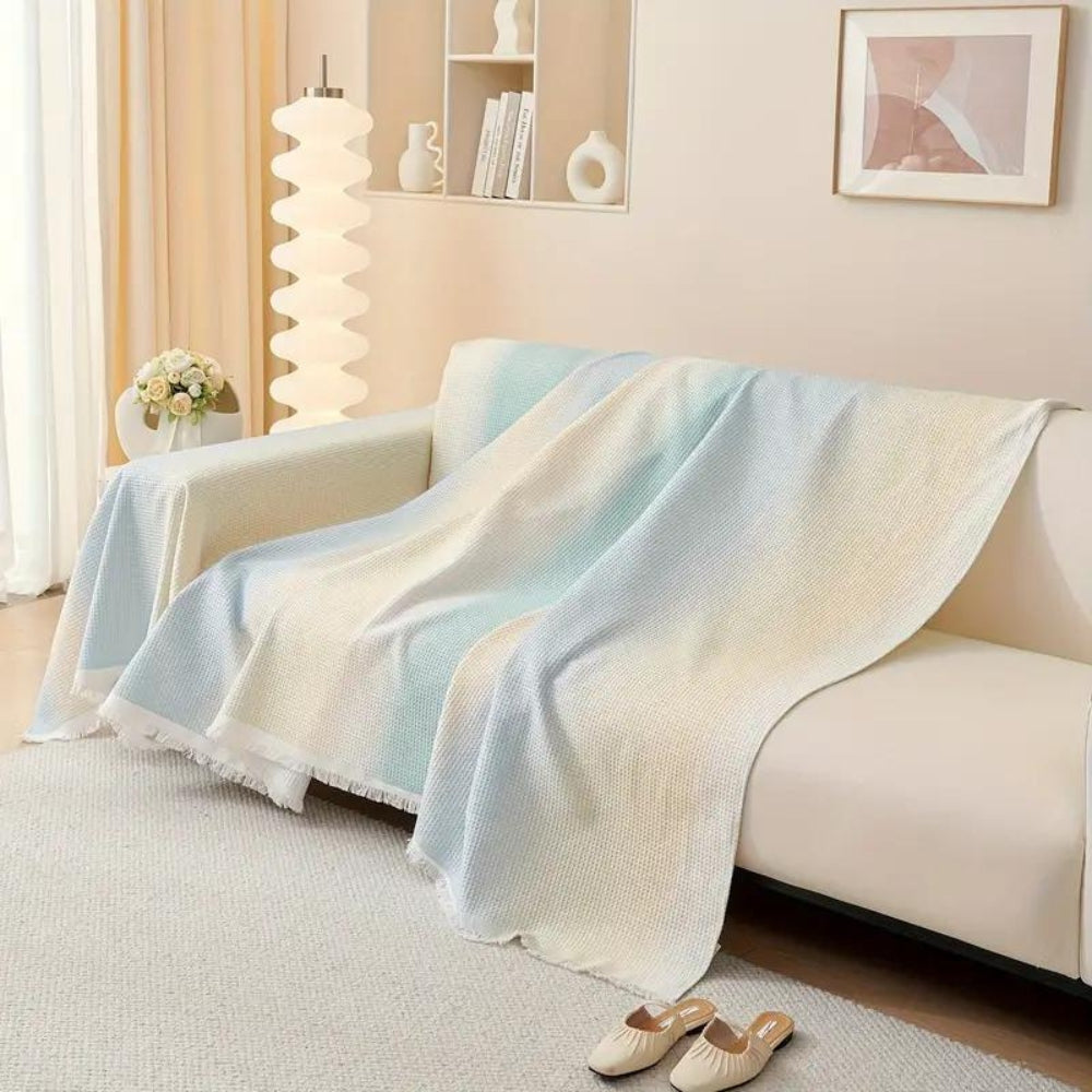 Rainbow Cooling Couch Cover