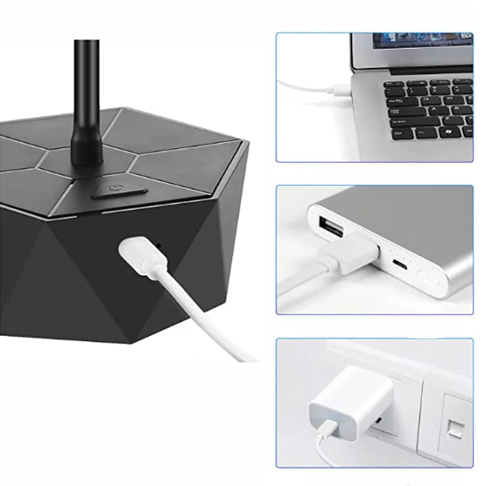 Table Top Fly Repellent Fan Rotating Insect Deterrent Tool