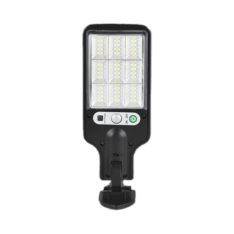 Solar Wall Mounted LED Light With Sensor And Remote Control