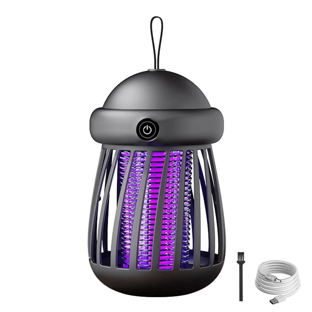 UV Mosquito Killer Lamp – 3000V Electric Bug Zapper – Rechargeable