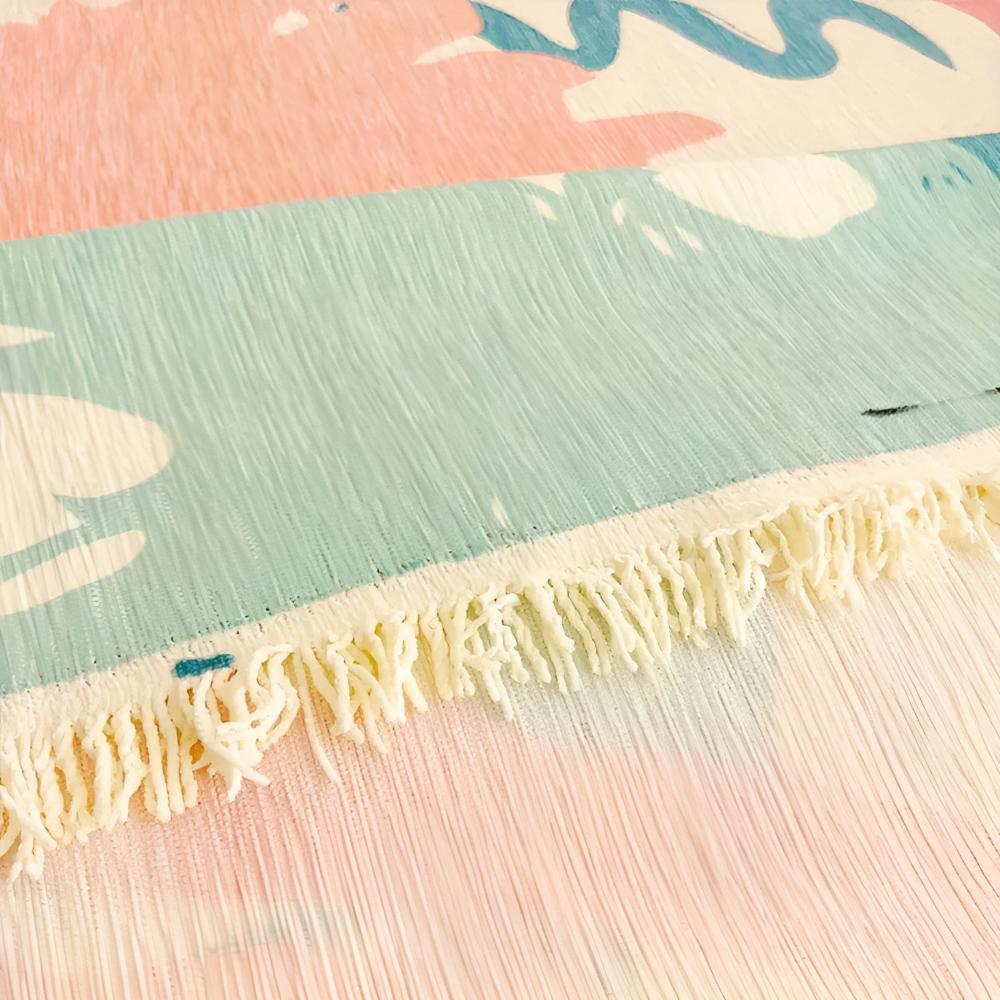 Whimsical Watercolour Couch Cover