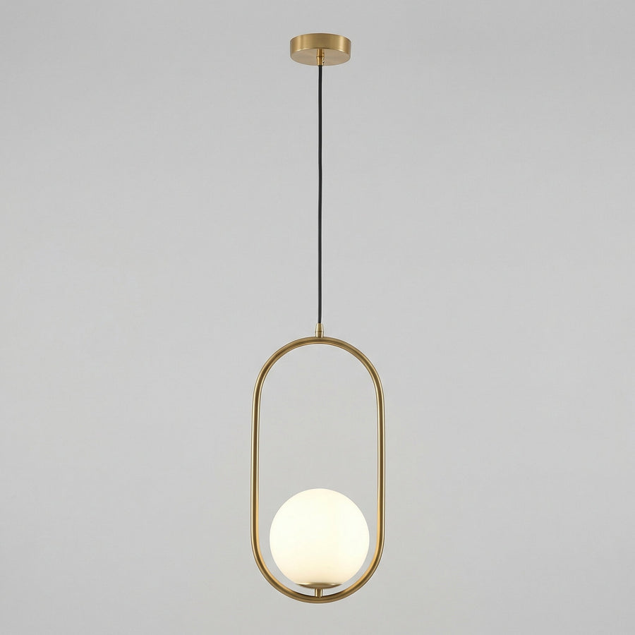 Nordic Oval Frame Pendant Light