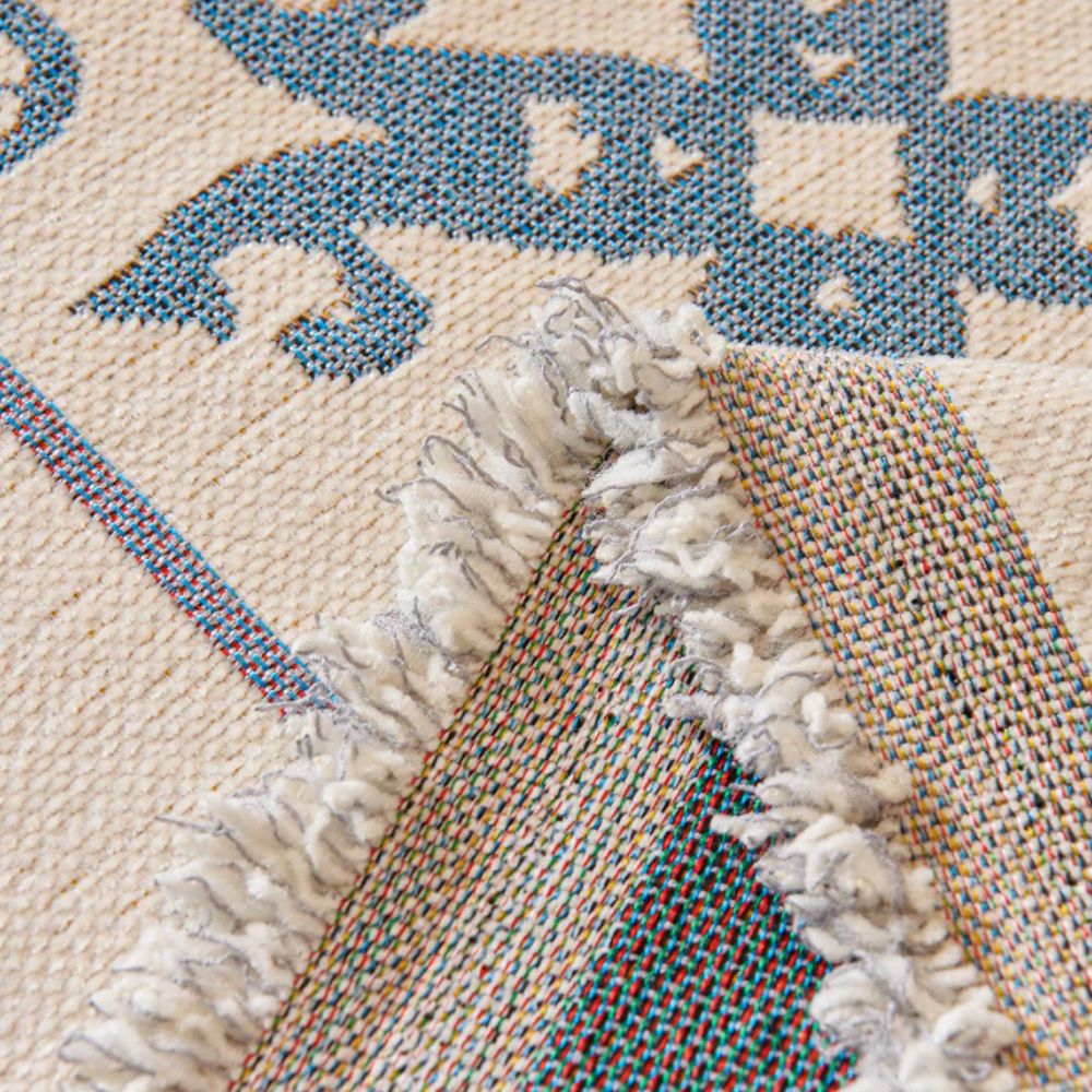 Vintage Mosaic Couch Cover