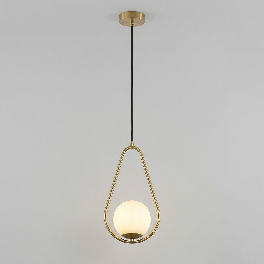 Nordic Gold Minimalist Pendant Light