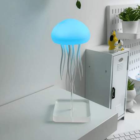 LED Jellyfish Table Lamp With Colour Changing Light