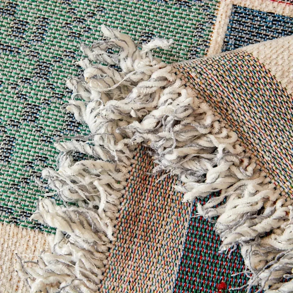 Geneva Boho Knitted Couch Cover