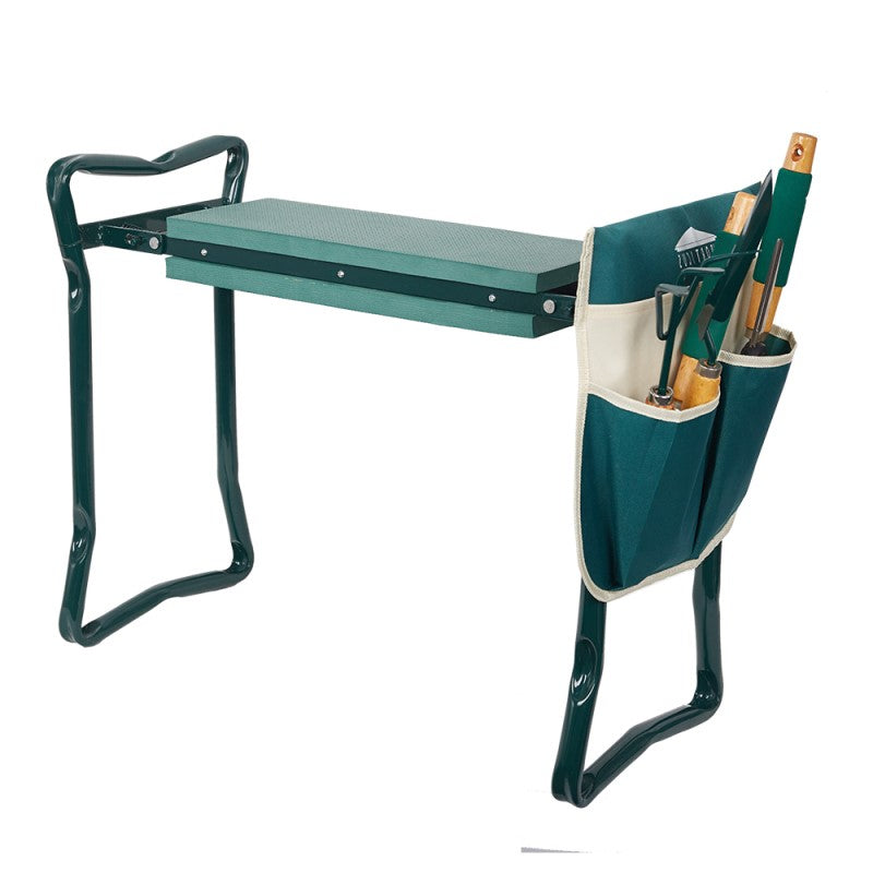 Garden Kneeler and Seat Folding Bench with Handles