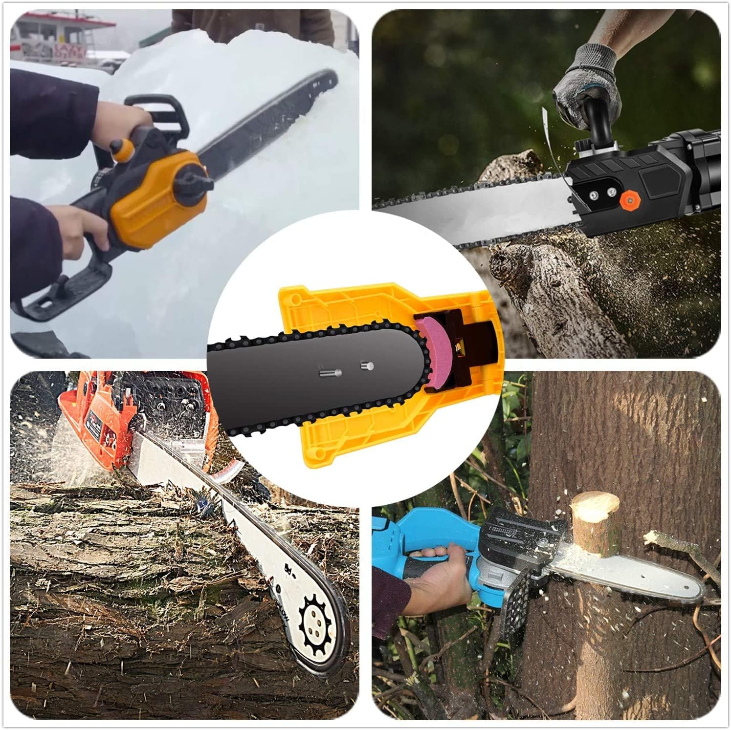 Chainsaw Chain Sharpener Tool for Blade Sharpening