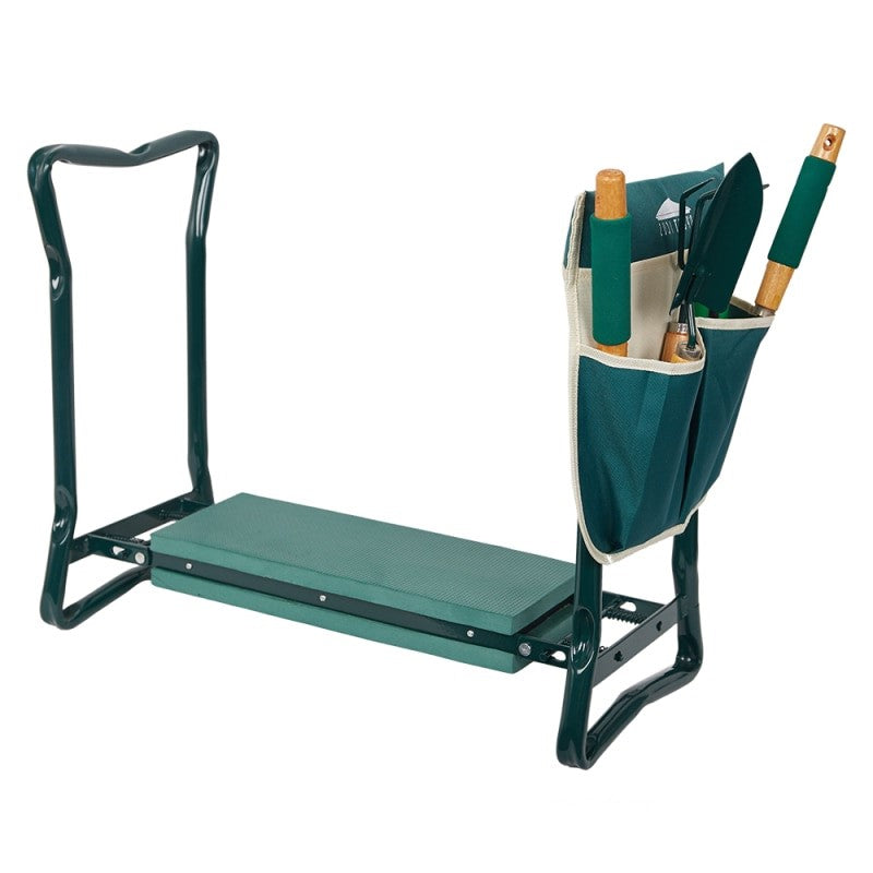 Garden Kneeler and Seat Folding Bench with Handles