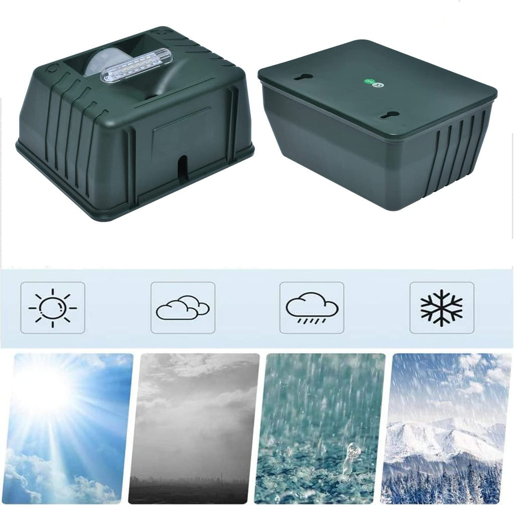 Ultrasonic Bird Repeller Outdoor Animal Deterrent Device