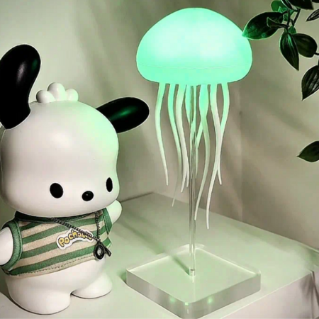 LED Jellyfish Table Lamp With Colour Changing Light