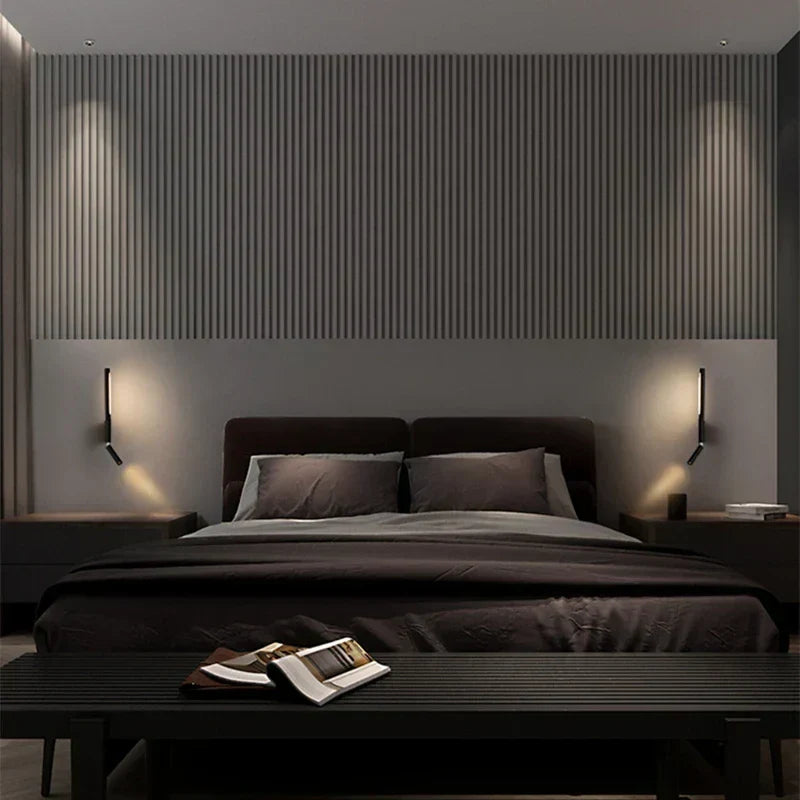 LED Wall Light Adjustable Bedroom Reading Sconce Lamp