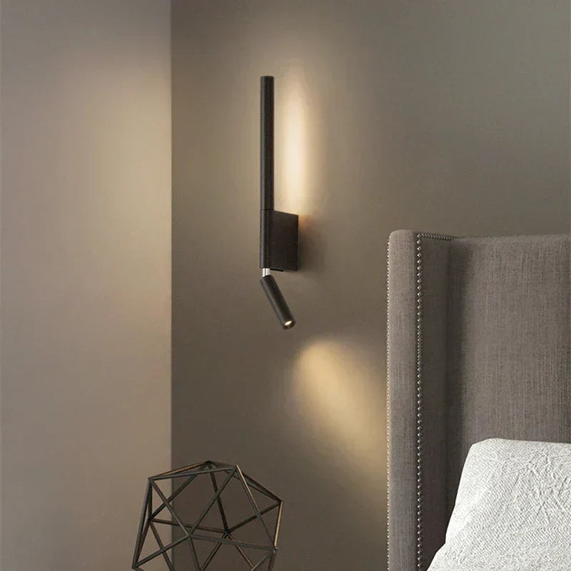 LED Wall Light Adjustable Bedroom Reading Sconce Lamp