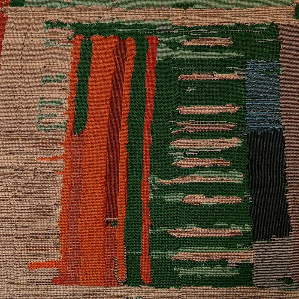 Bohemian Rustic Geometric Couch Cover