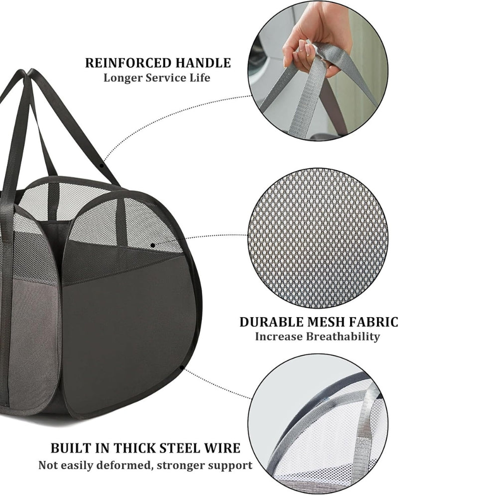 Easy Move Carry Laundry Basket