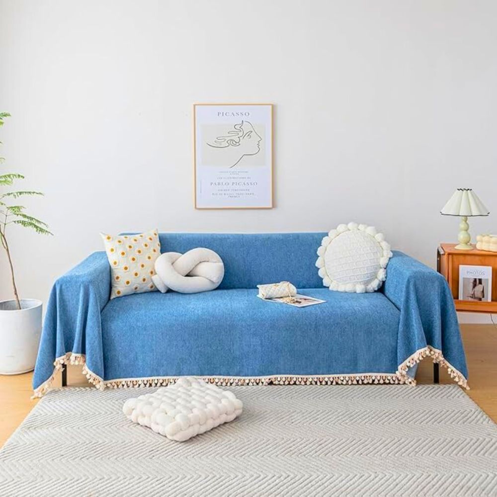 Elegant Plush Couch Cover
