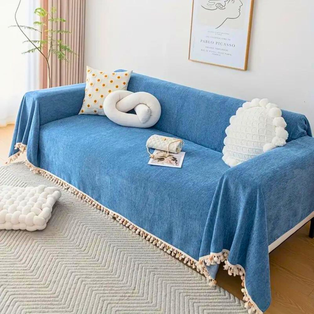 Elegant Plush Couch Cover