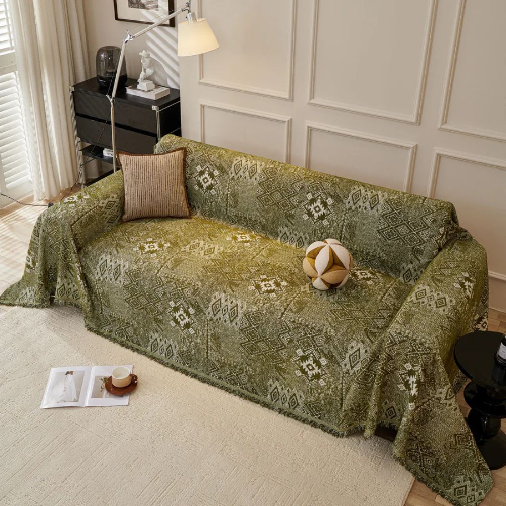 Ethno Cultural Tribe Couch Cover