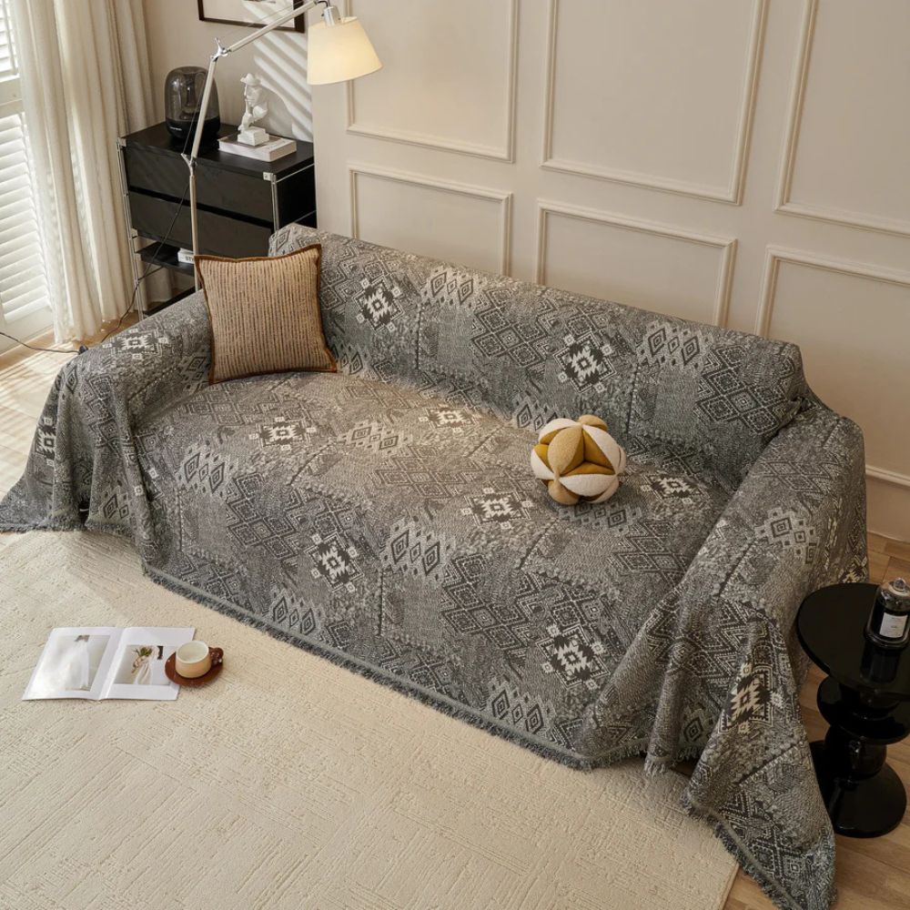 Ethno Cultural Tribe Couch Cover