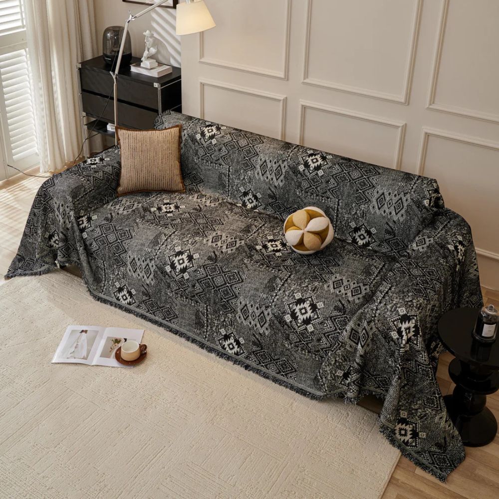 Ethno Cultural Tribe Couch Cover