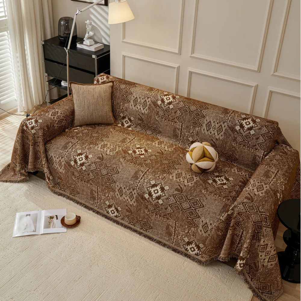 Ethno Cultural Tribe Couch Cover