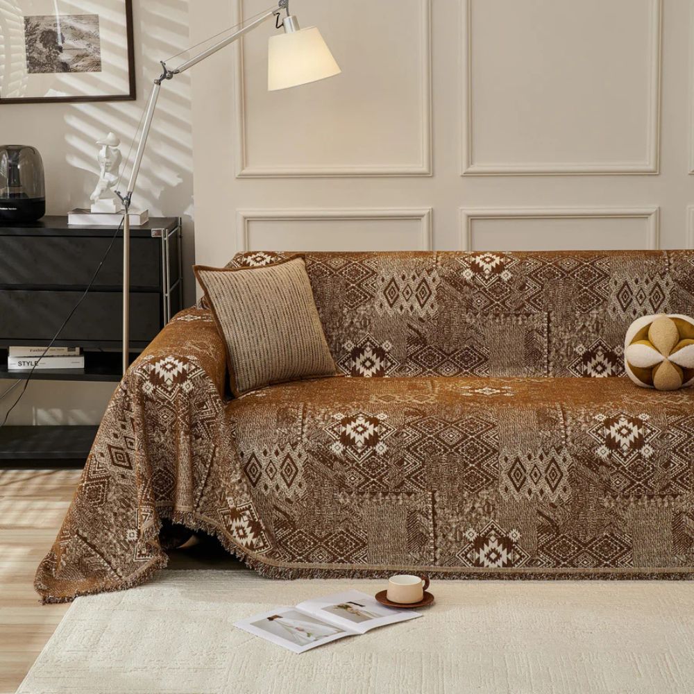 Ethno Cultural Tribe Couch Cover