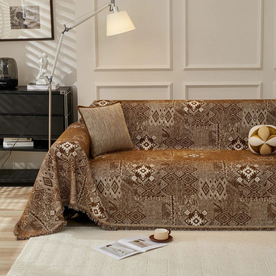 Ethno Cultural Tribe Couch Cover