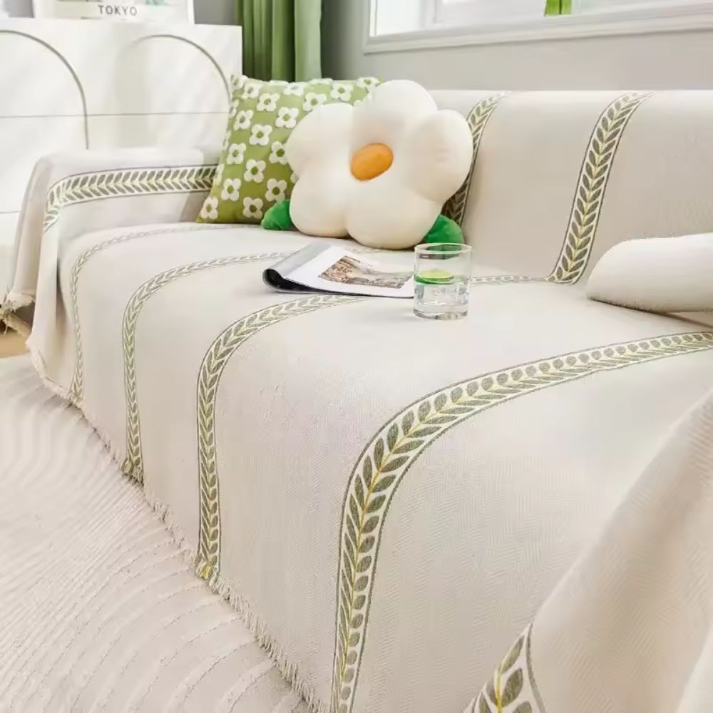 Flourish Leaf Couch Cover