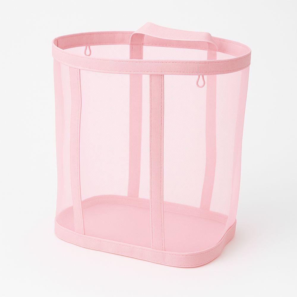 Foldable Mesh Laundry Basket