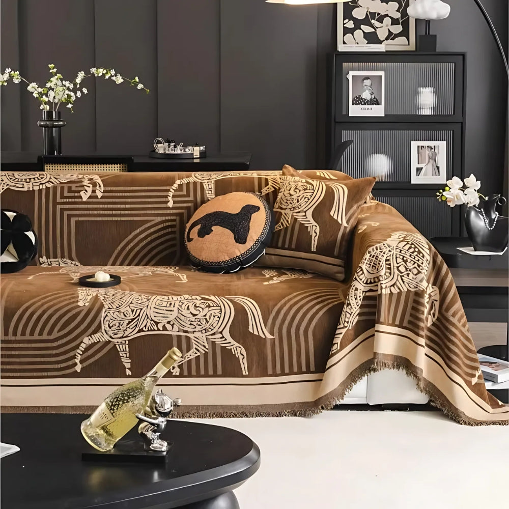 Gallora Horse All-Season Couch Cover