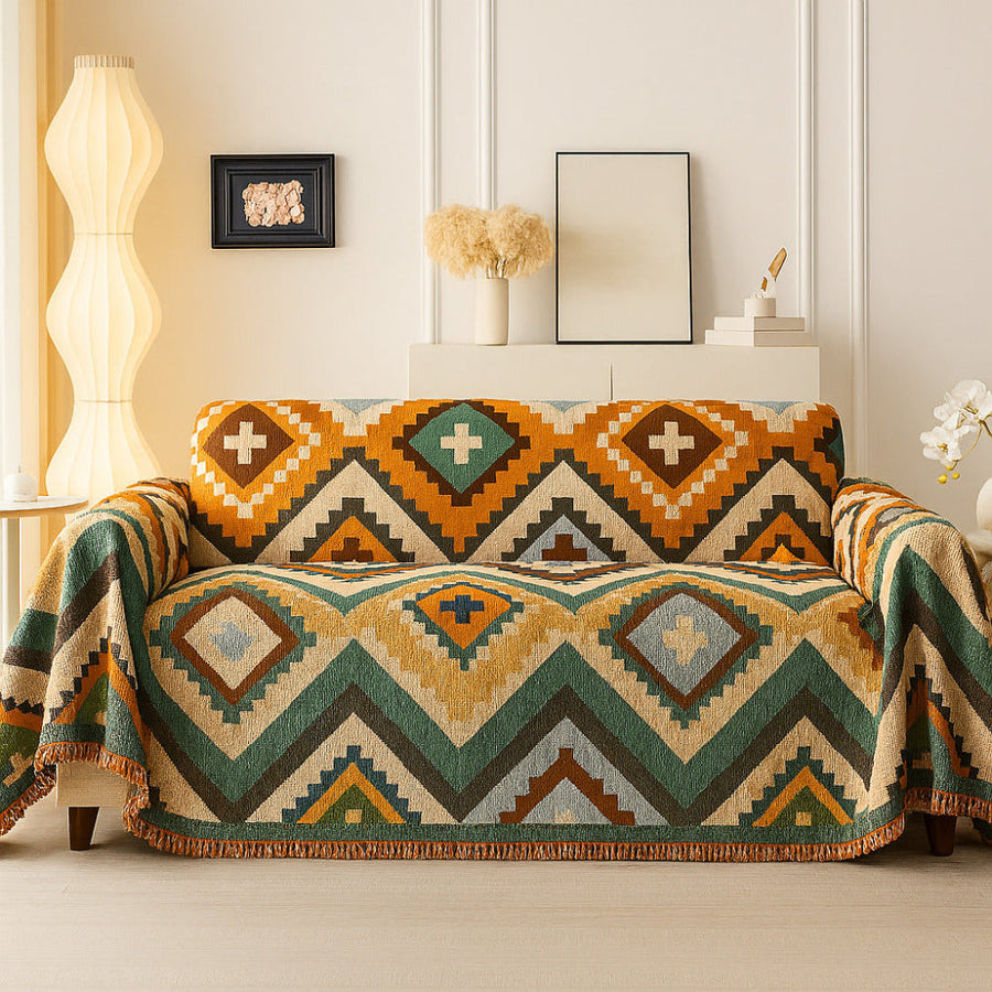 Aztec Horizon Couch Cover