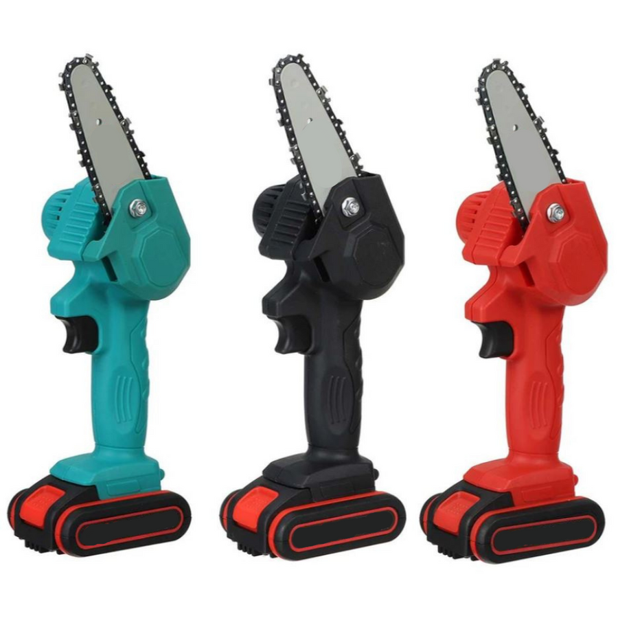 Cordless Mini Chainsaw Battery Powered Handheld Chain Saw