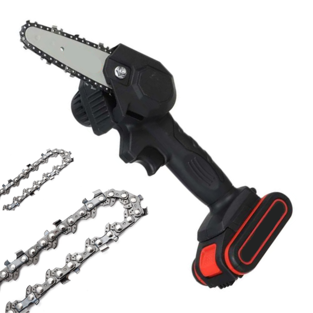 Cordless Mini Chainsaw Battery Powered Handheld Chain Saw