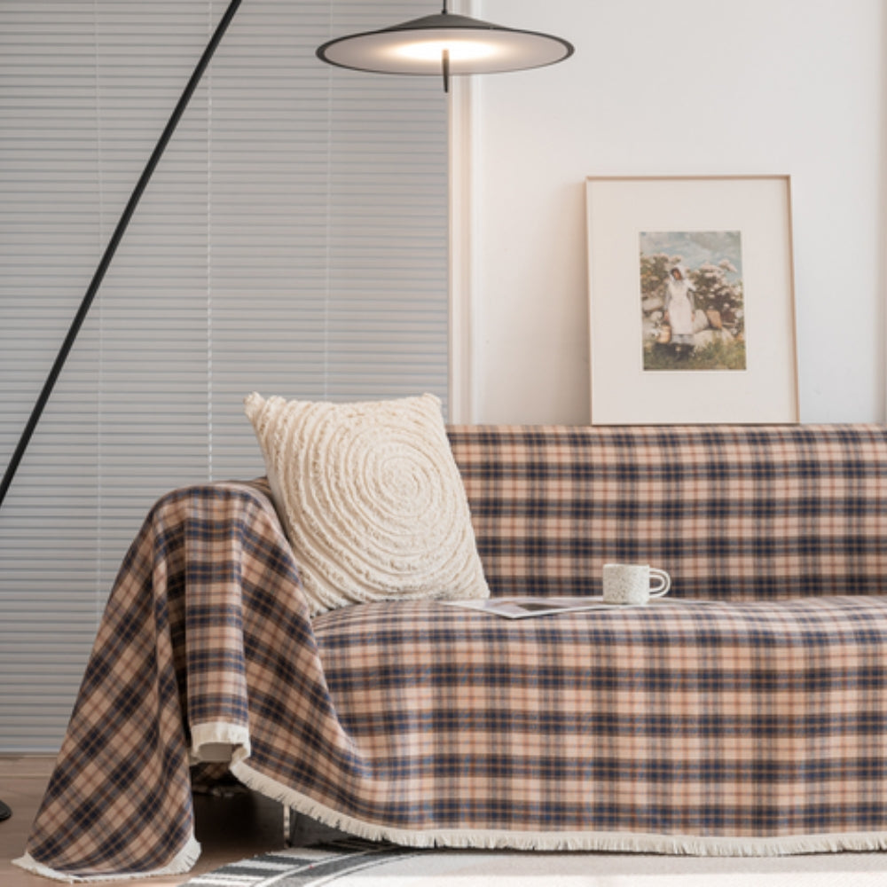 Hearthline Cottage Plaid Couch Cover