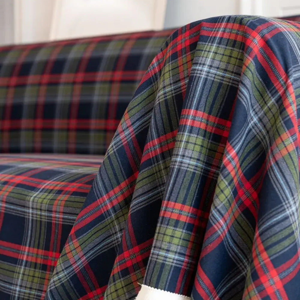Hearthline Cottage Plaid Couch Cover