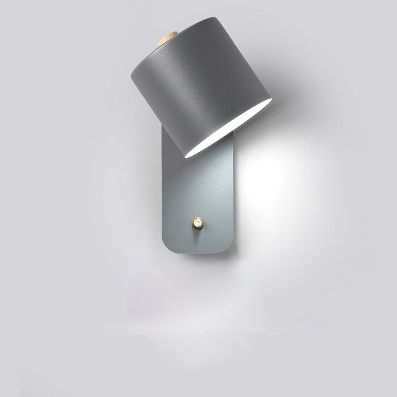 Lumivex - Cylindrical LED Indoor Wall Light With Switch