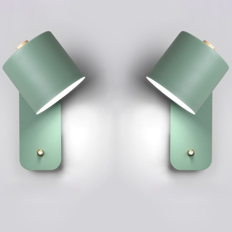 Lumivex - Cylindrical LED Indoor Wall Light With Switch