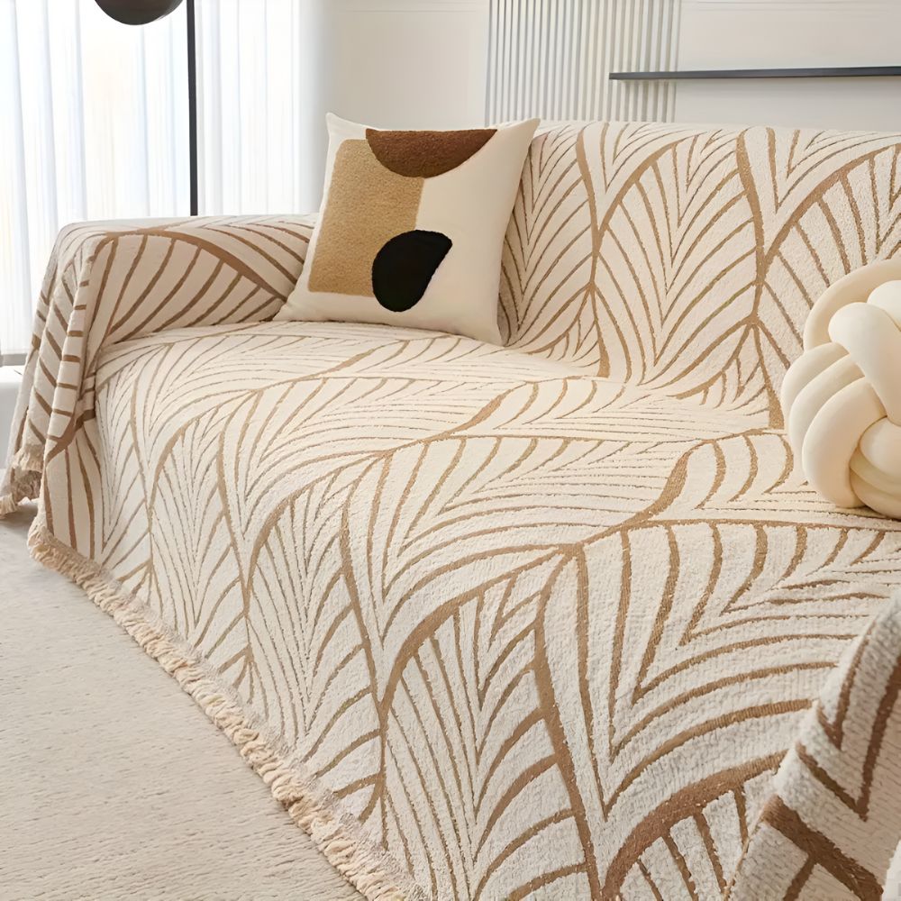 Modern Maple Leaf Couch Cover