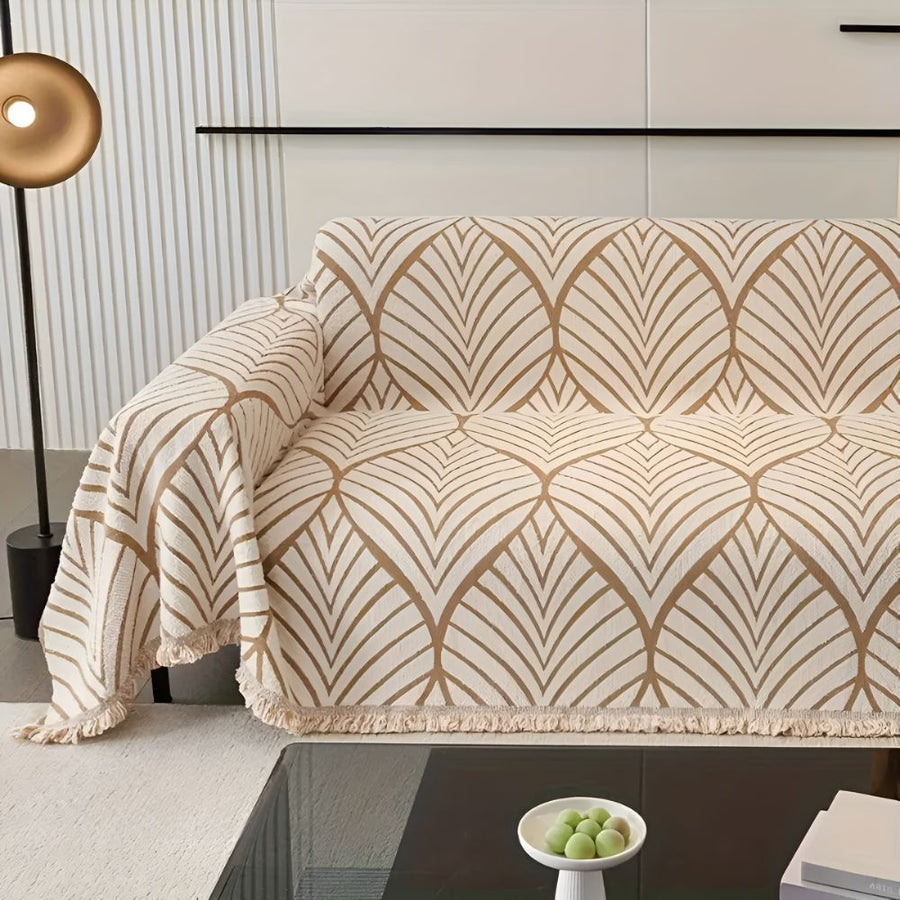 Modern Maple Leaf Couch Cover