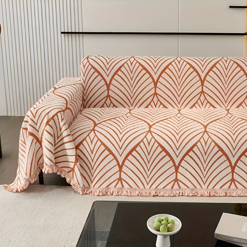 Modern Maple Leaf Couch Cover