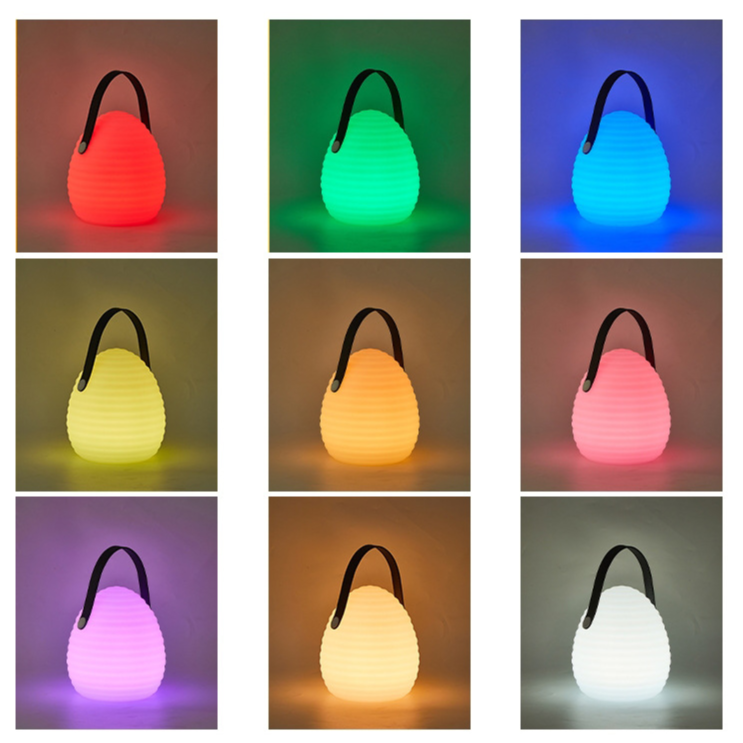 Portable Colour Changing LED Outdoor Lantern With Remote Control