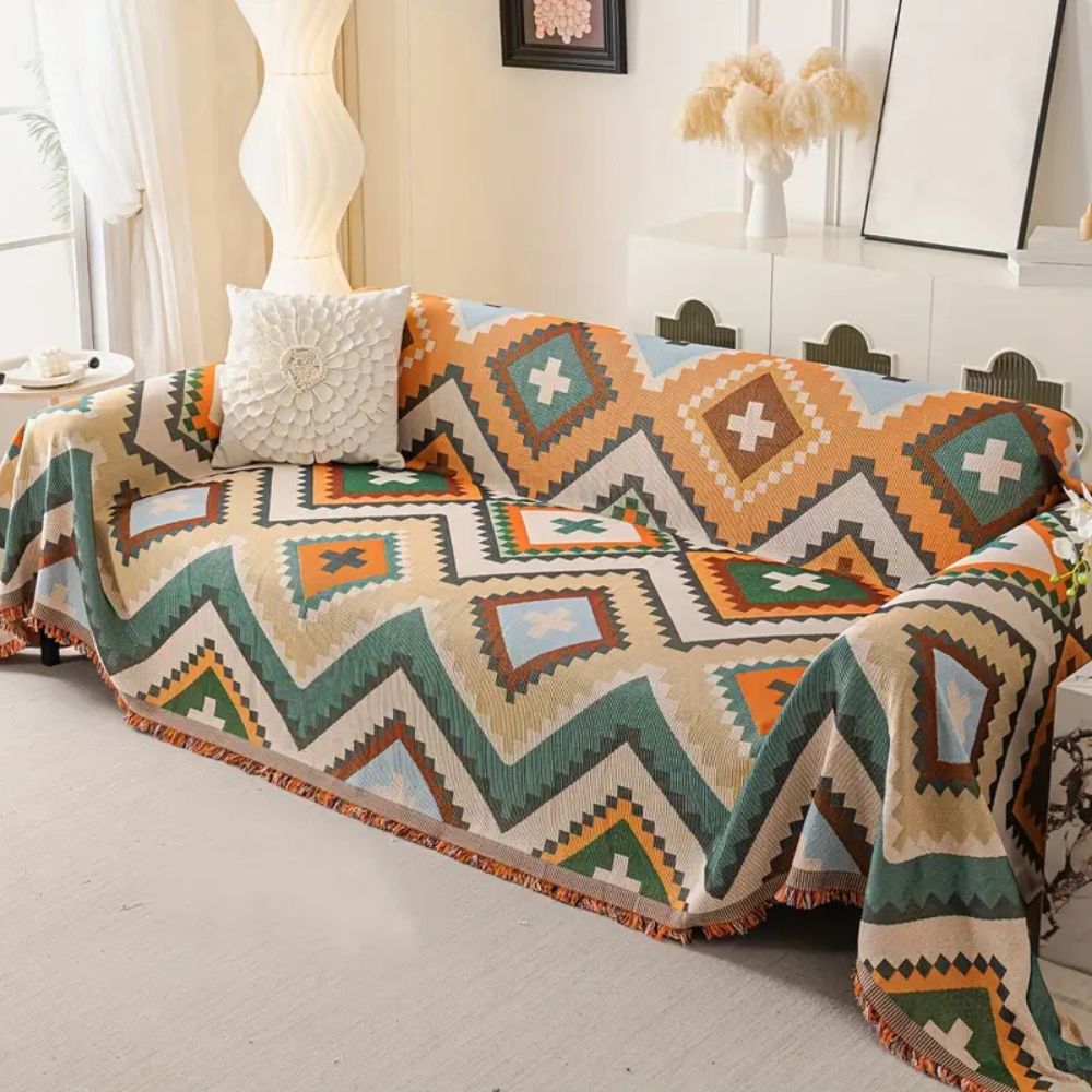 Aztec Horizon Couch Cover