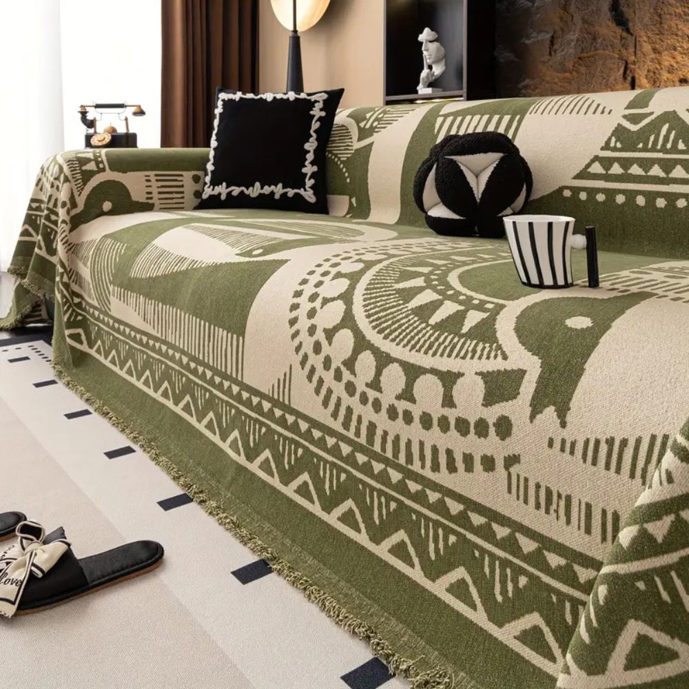 Mystic Lines Pattern Couch Cover