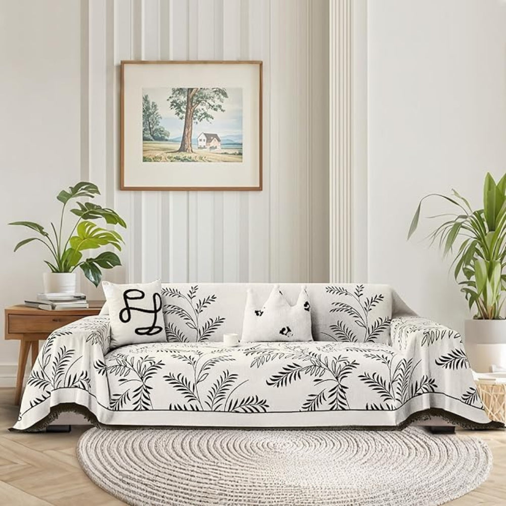 Nature's Embrace Chenille Couch Cover