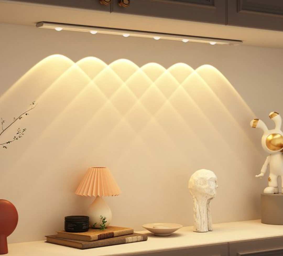 Wireless LED Cabinet Light With Motion Sensor Magnetic Mounted